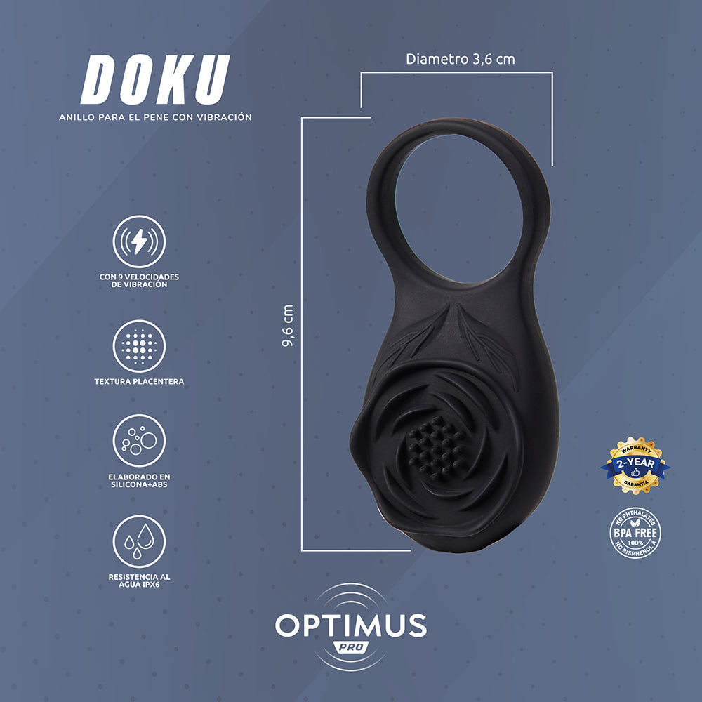 Camtoyz Vibrating Cock Ring Doku with App Control
