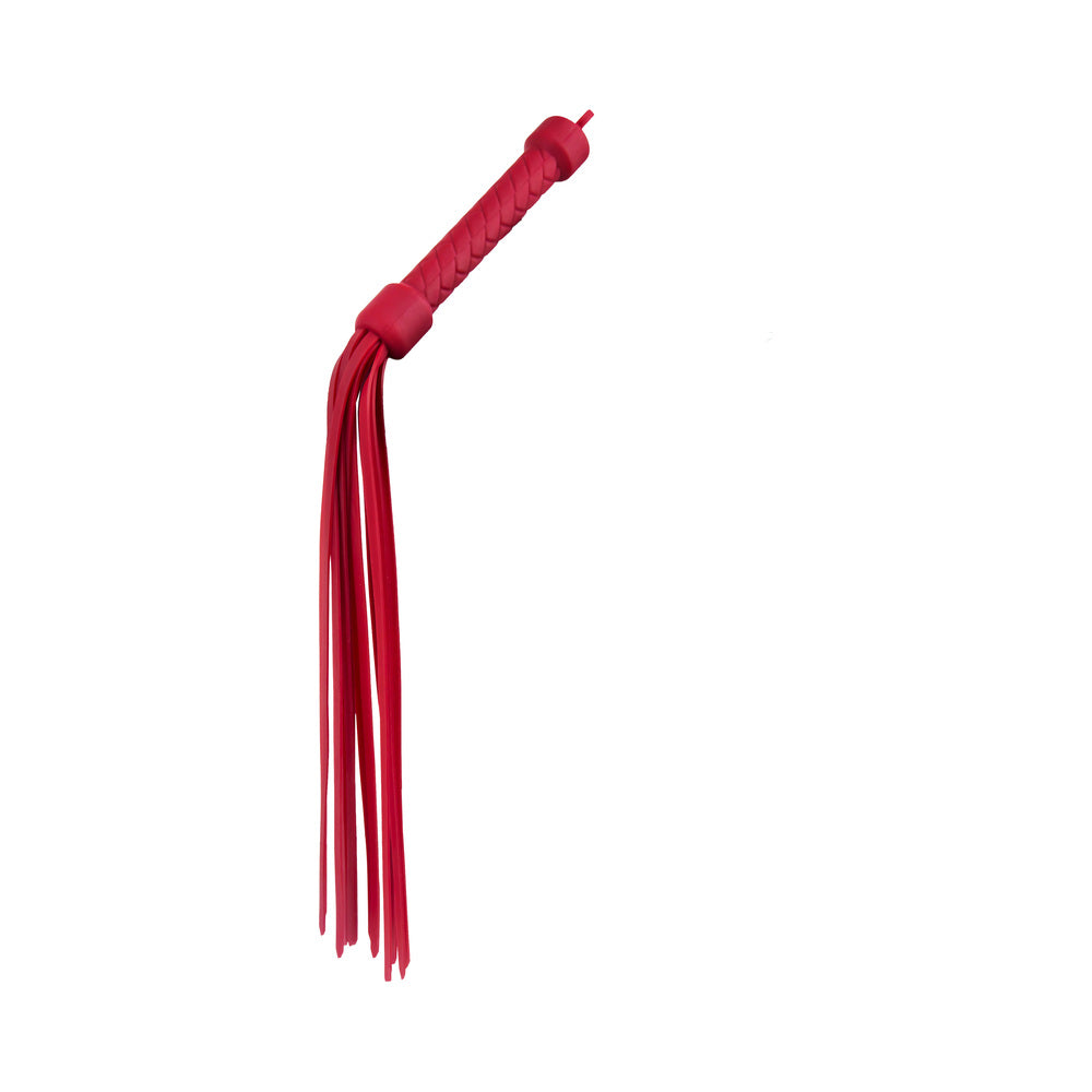 Temptasia Ardor Flogger Red for Sensual Impact Play