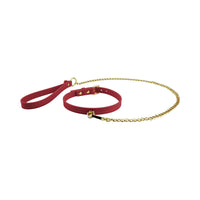 Temptasia Ardor Collar & Leash Red