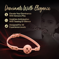 Temptasia Ardor Breathable Ball Gag - Pink