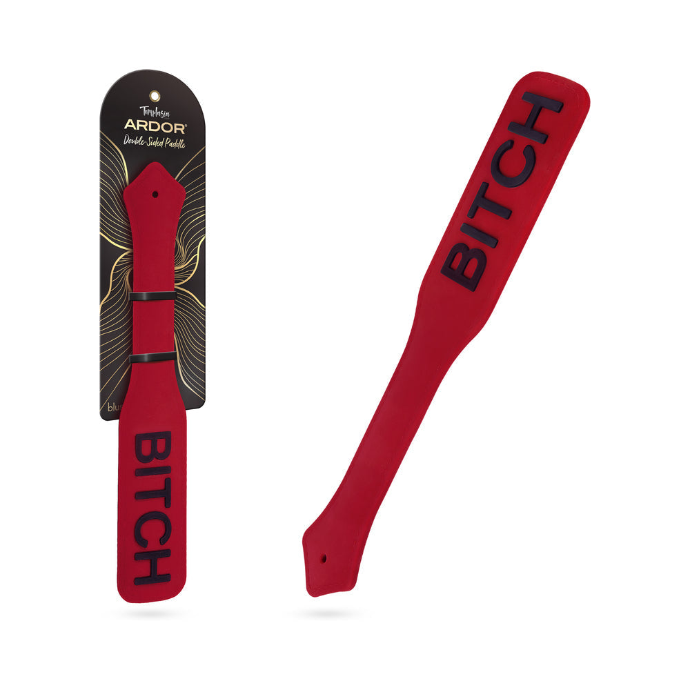 Temptasia Ardor Paddle Red for Sensual Impact Play