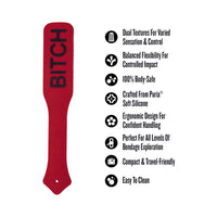 Temptasia Ardor Paddle Red for Sensual Impact Play