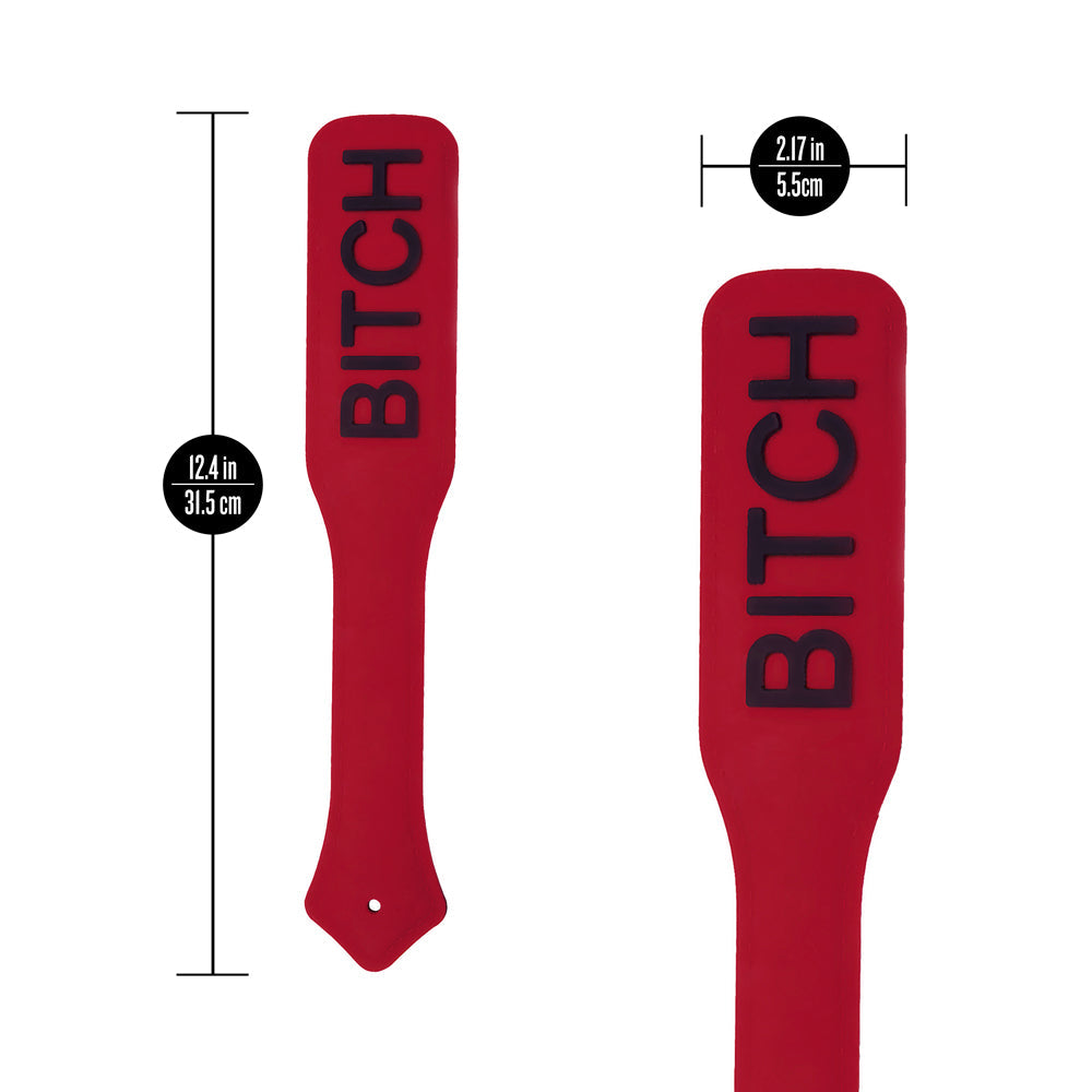 Temptasia Ardor Paddle Red for Sensual Impact Play