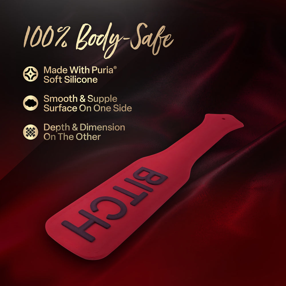 Temptasia Ardor Paddle Red for Sensual Impact Play