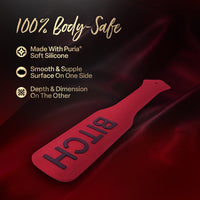 Temptasia Ardor Paddle Red for Sensual Impact Play