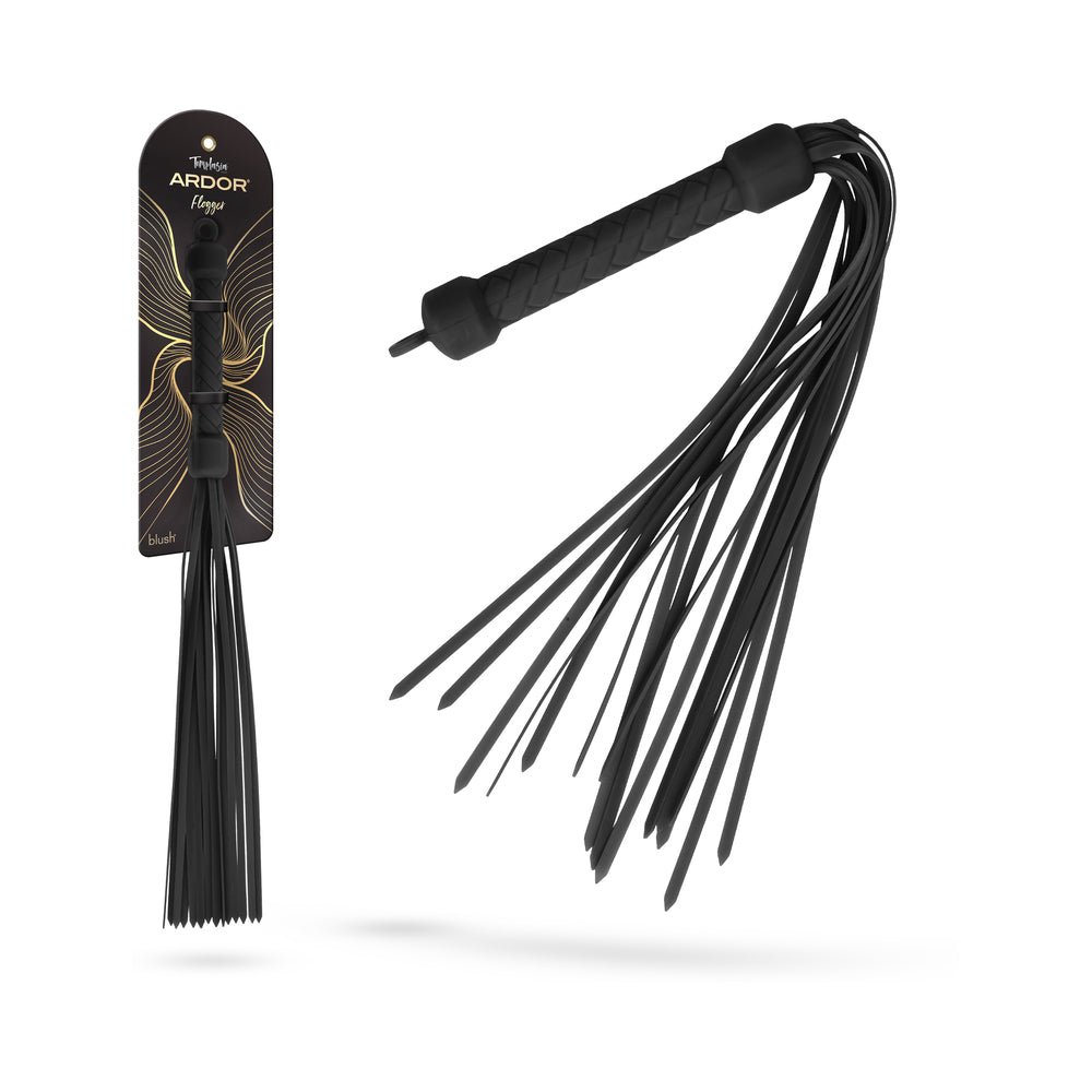 Temptasia Ardor Flogger - Black