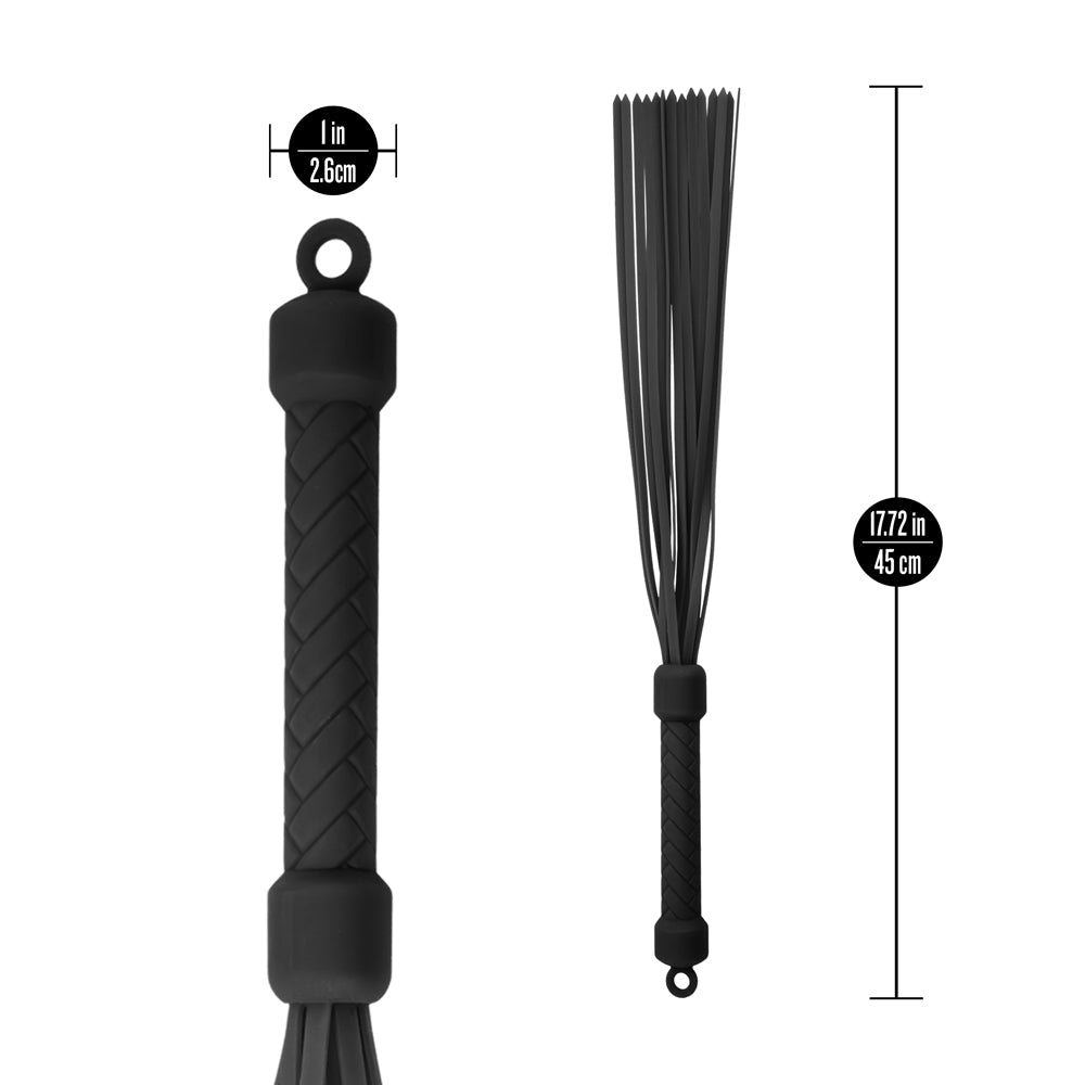 Temptasia Ardor Flogger - Black