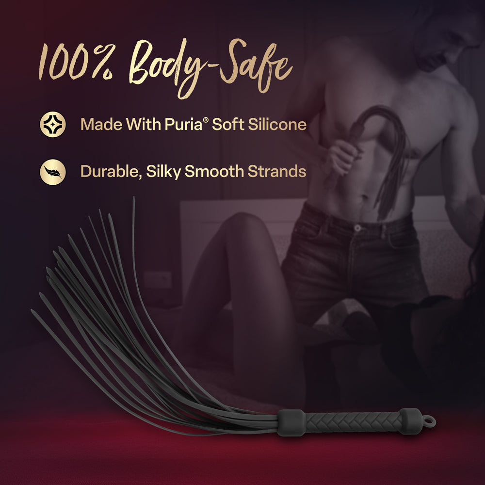 Temptasia Ardor Flogger - Black