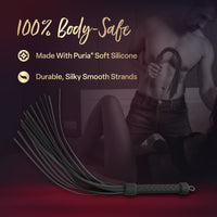 Temptasia Ardor Flogger - Black