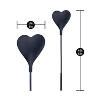 Temptasia Ardor Heart Crop - Black