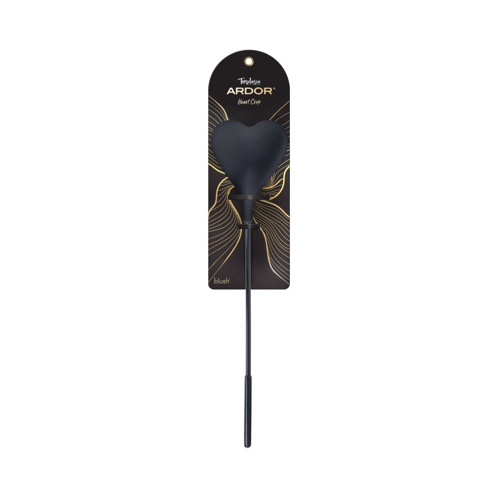 Temptasia Ardor Heart Crop - Black