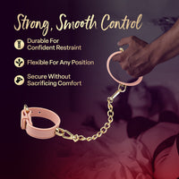 Ardor Wrist & Ankle Restraints Pink