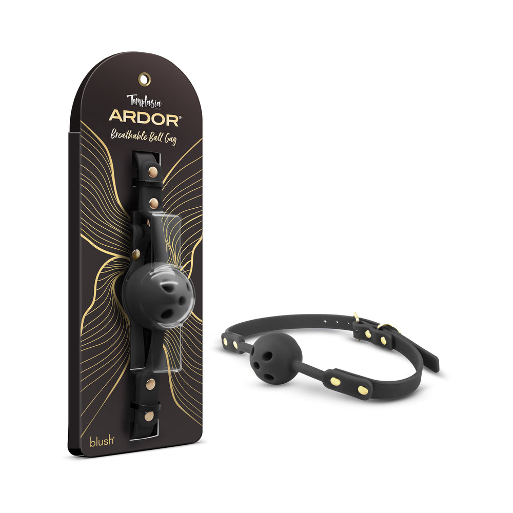 Temptasia Ardor Breathable Ball Gag - Black
