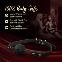 Temptasia Ardor Breathable Ball Gag - Black