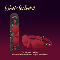 Temptasia Ardor Blindfold Red