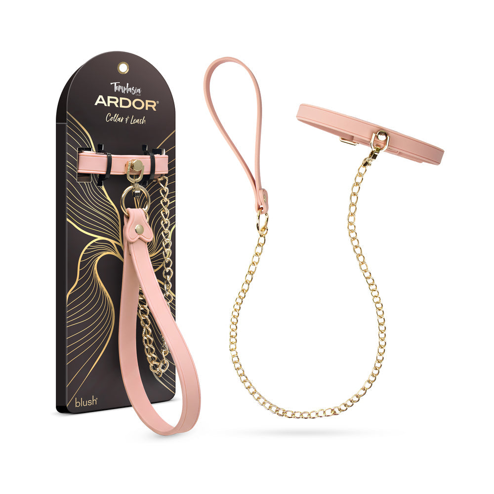 Temptasia Ardor Collar & Leash - Pink