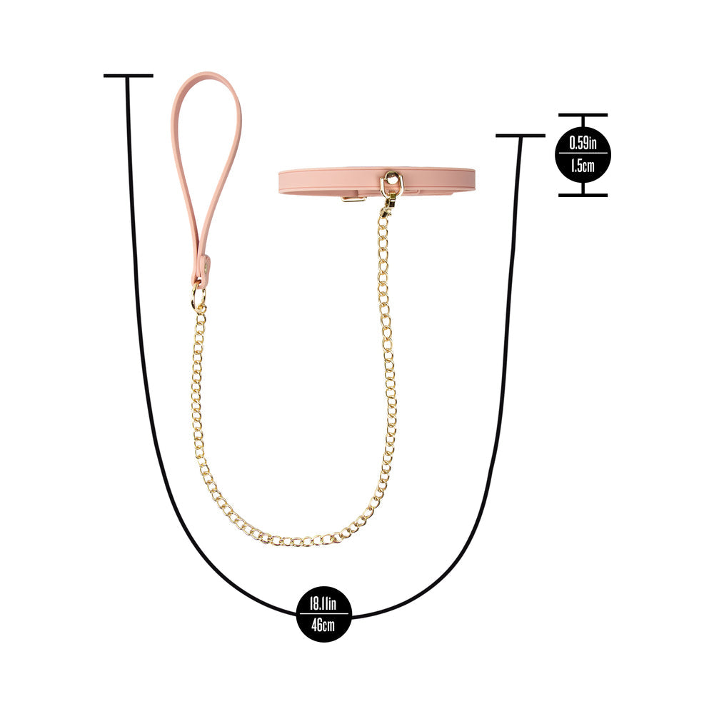 Temptasia Ardor Collar & Leash - Pink