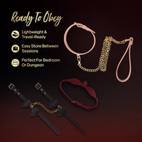 Temptasia Ardor Collar & Leash - Pink
