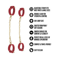 Temptasia Ardor Wrist & Ankle Restraints Red
