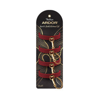 Temptasia Ardor Wrist & Ankle Restraints Red