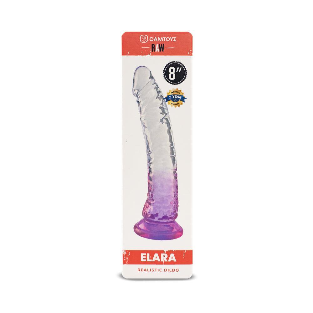 Elara Realistic Transparent Dildo