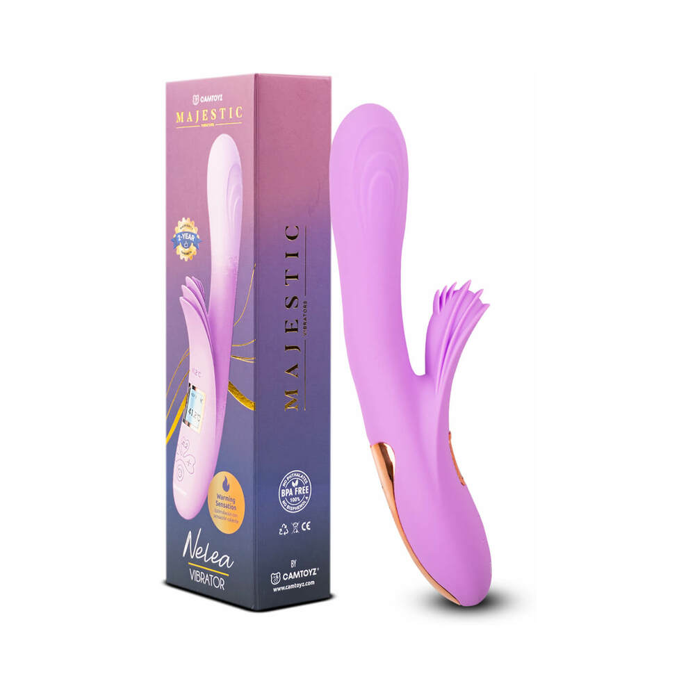 Camtoyz Nelea Heated Rabbit Vibrator for Intense Pleasure