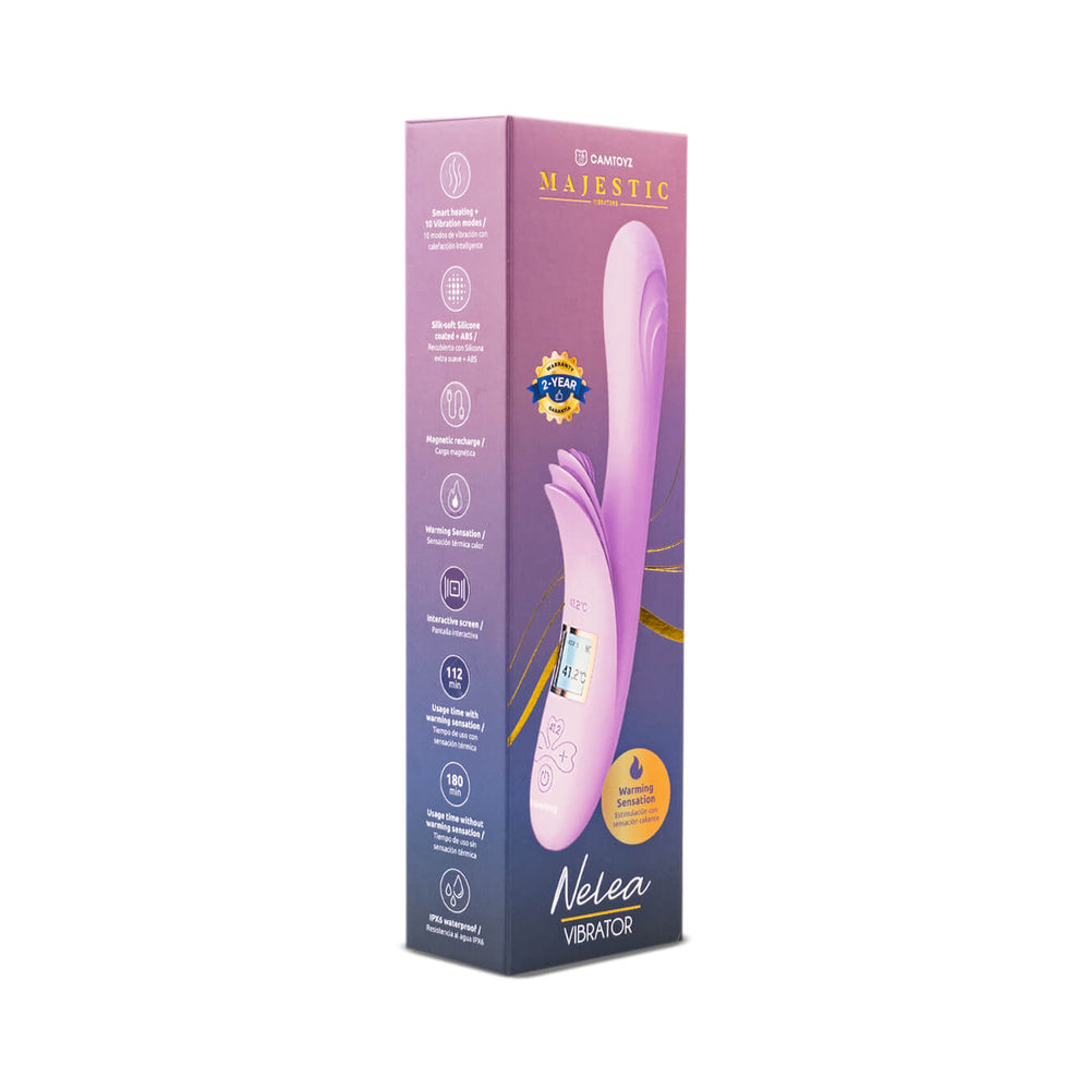 Camtoyz Nelea Heated Rabbit Vibrator for Intense Pleasure