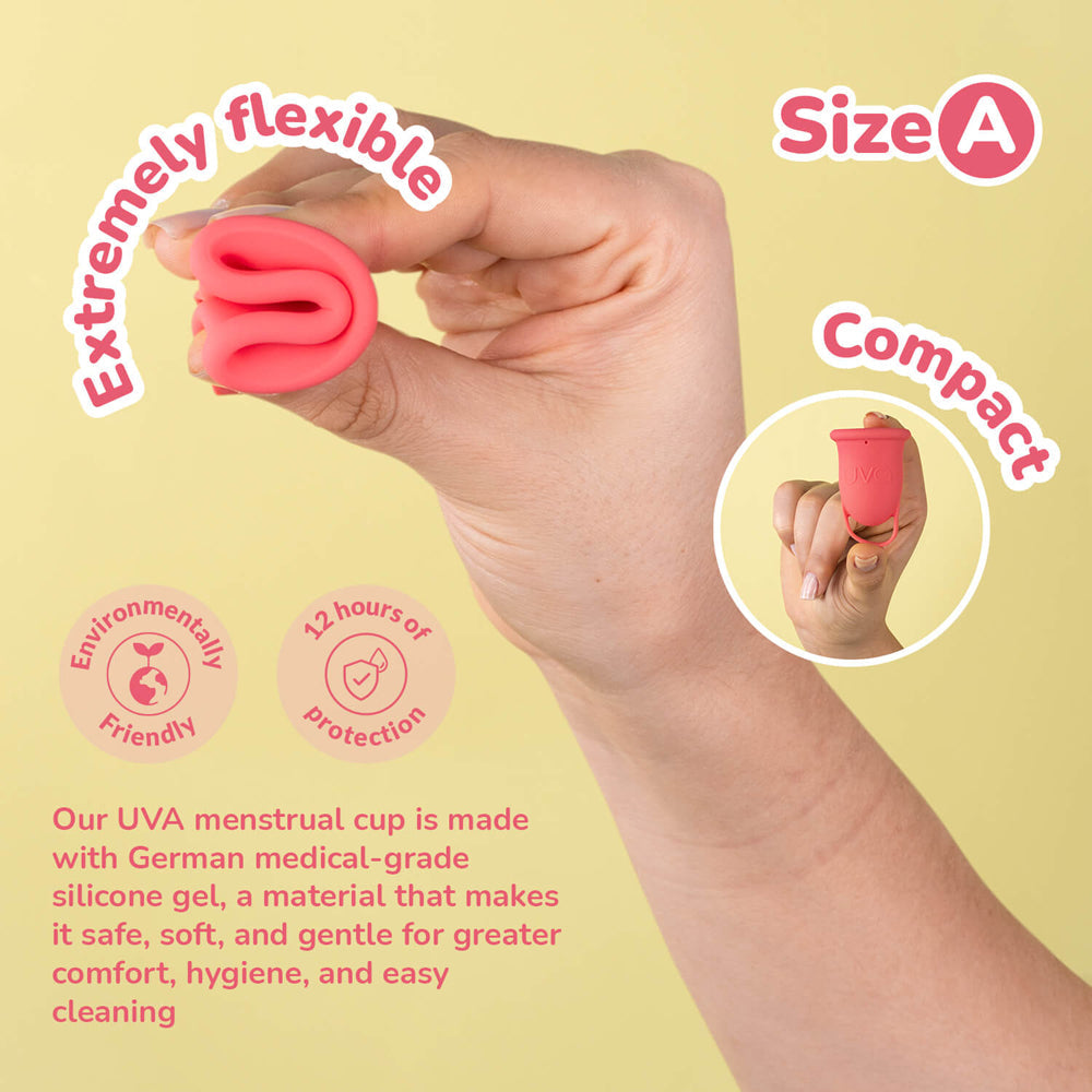 UVA Menstrual Cup Set for Comfortable Period Care
