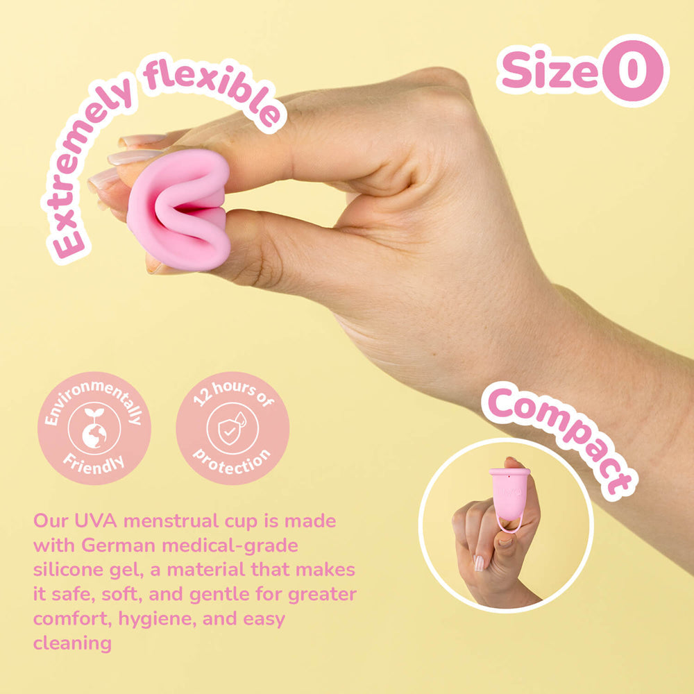 Uva Cup 0 Menstrual Cup Set