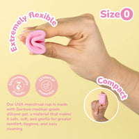 Uva Cup 0 Menstrual Cup Set