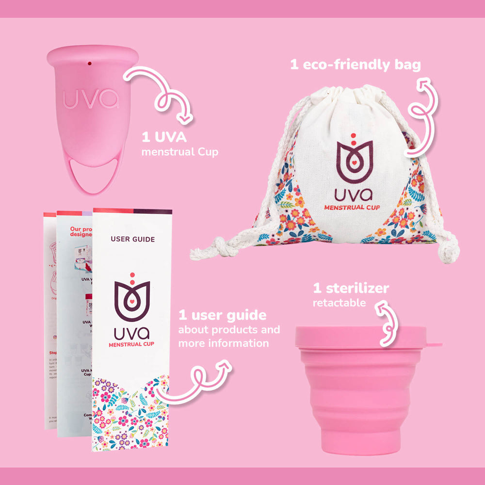 Uva Cup 0 Menstrual Cup Set