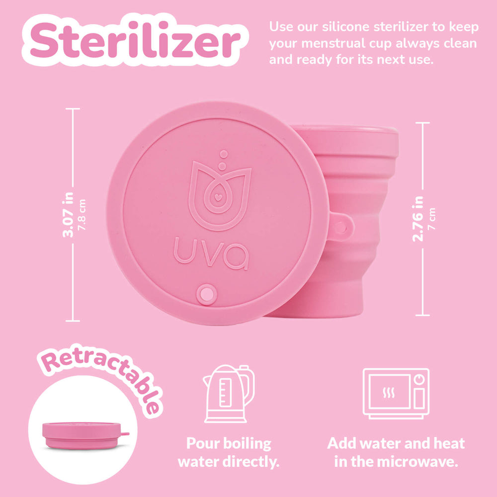 Uva Cup 0 Menstrual Cup Set
