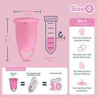 Uva Cup 0 Menstrual Cup Set