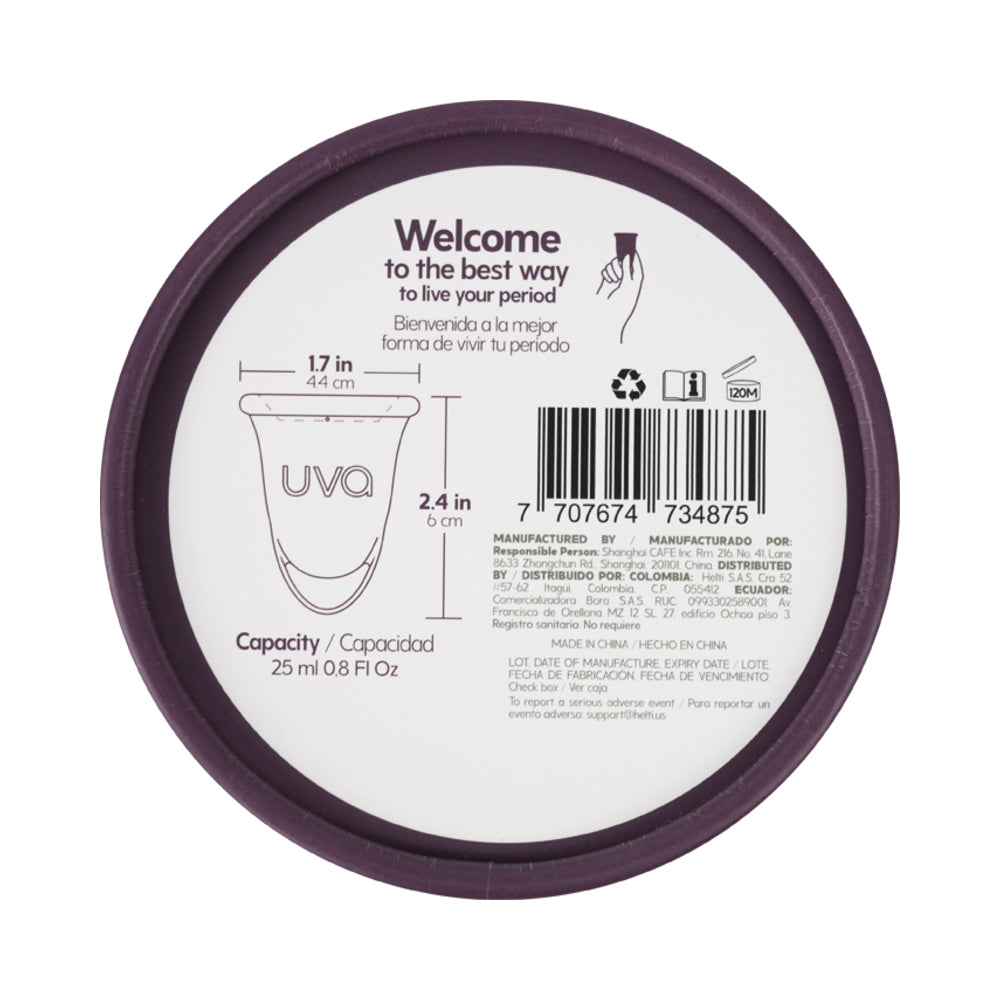 Uva Cup B Menstrual Cup Set - Comfortable and Eco-Friendly