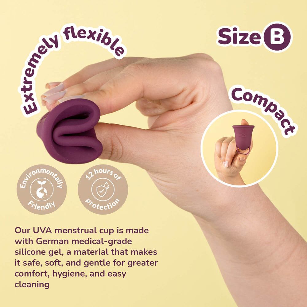 Uva Cup B Menstrual Cup Set - Comfortable and Eco-Friendly