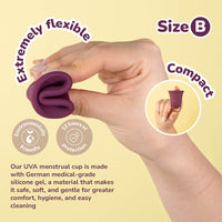 Uva Cup B Menstrual Cup Set - Comfortable and Eco-Friendly