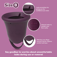 Uva Cup B Menstrual Cup Set - Comfortable and Eco-Friendly
