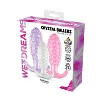Wet Dreams Crystal Clear Tush Train - 3 Piece Set
