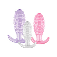 Wet Dreams Crystal Clear Tush Train - 3 Piece Set