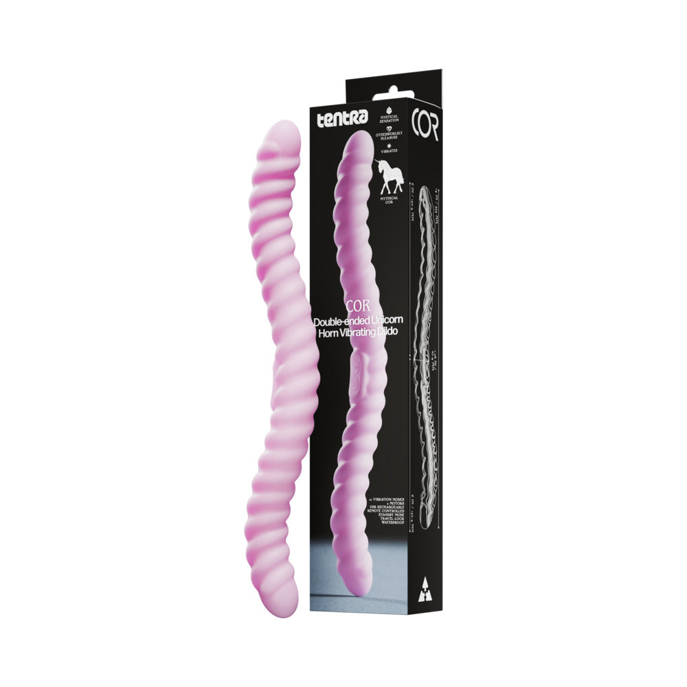 Tentra Cor Unicorn Horn Double-Ended Vibrator