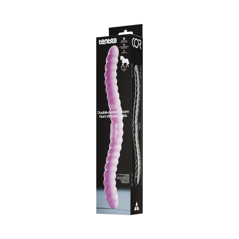 Tentra Cor Unicorn Horn Double-Ended Vibrator