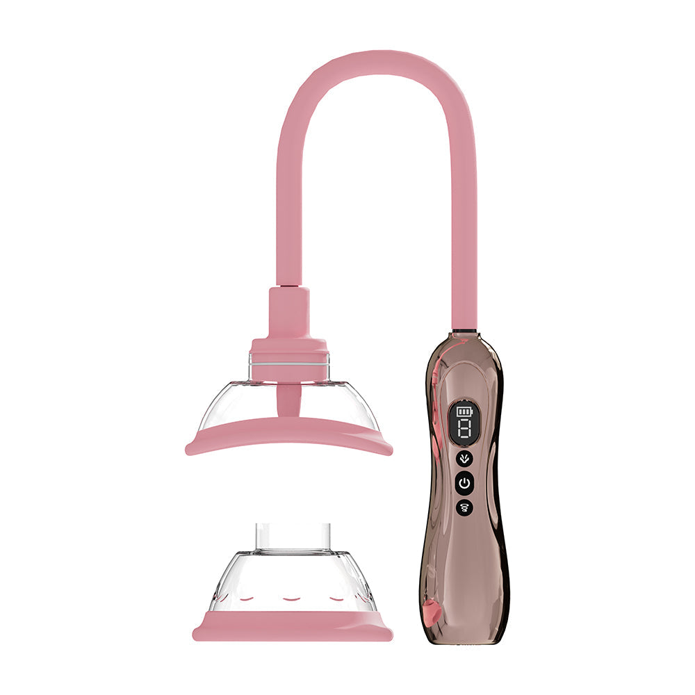 Automatic Rechargeable Vulva & Breast Pump with Tongue Stimulator
