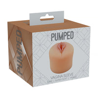 PUMPED Vagina Pump Sleeve 190 gr Beige