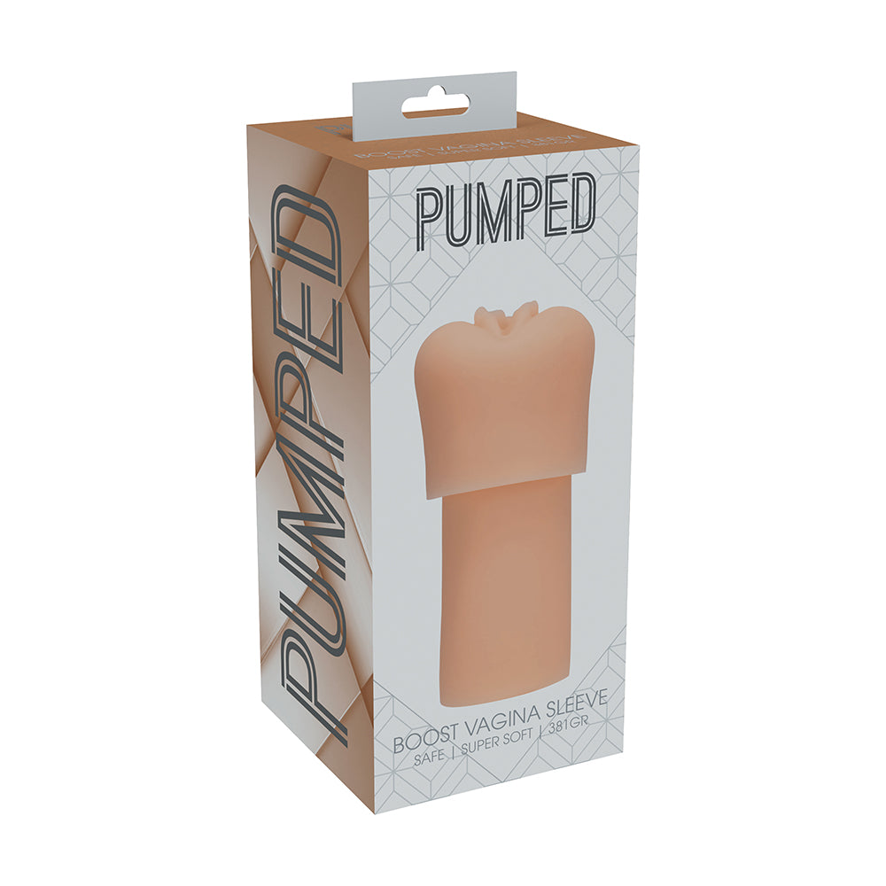 PUMPED Vagina Pump Sleeve - Beige