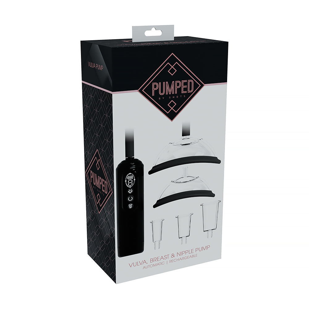 PUMPED Automatic Rechargeable Vulva, Breast & Nipple Pump
