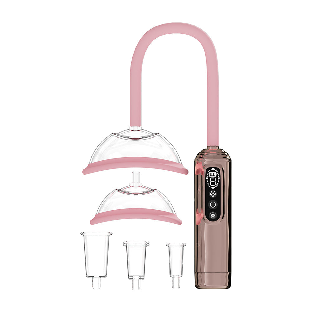 PUMPED Automatic Rechargeable Vulva, Breast & Nipple Pump Rose Gold