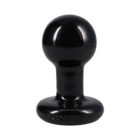 The Classic Round Butt Plug Black Small - Beginner-Friendly Pleasure