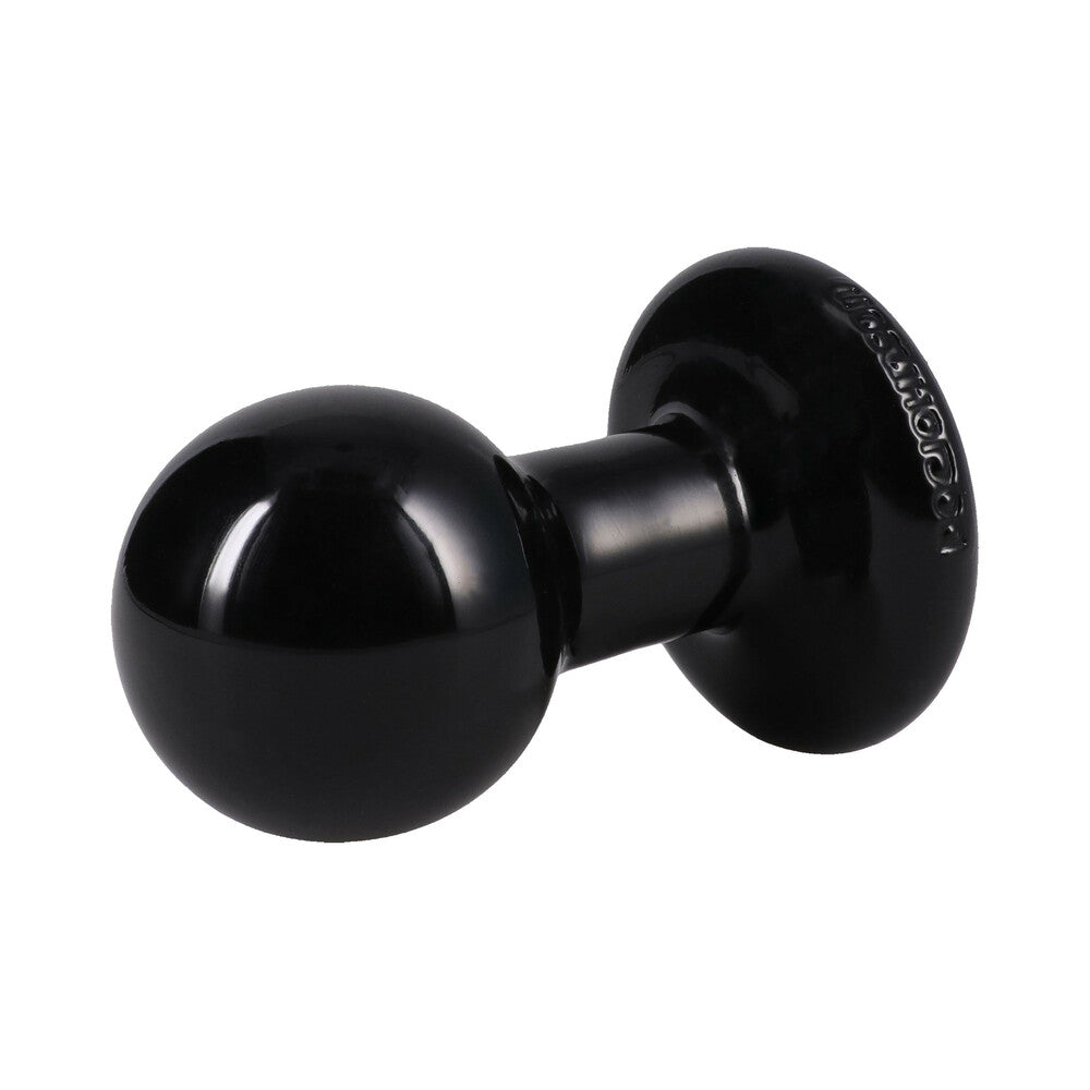 The Classic Round Butt Plug Black Small - Beginner-Friendly Pleasure