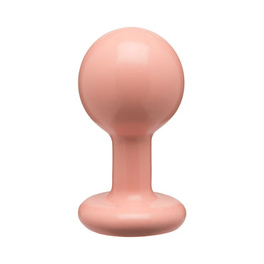 The Classic Round Butt Plug Cream Medium