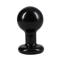The Classic Round Butt Plug - Medium Black